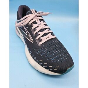 Brooks Shoes Womens 10 Glycerin 20 Running Sneakers Blue Athletic 1203701B499